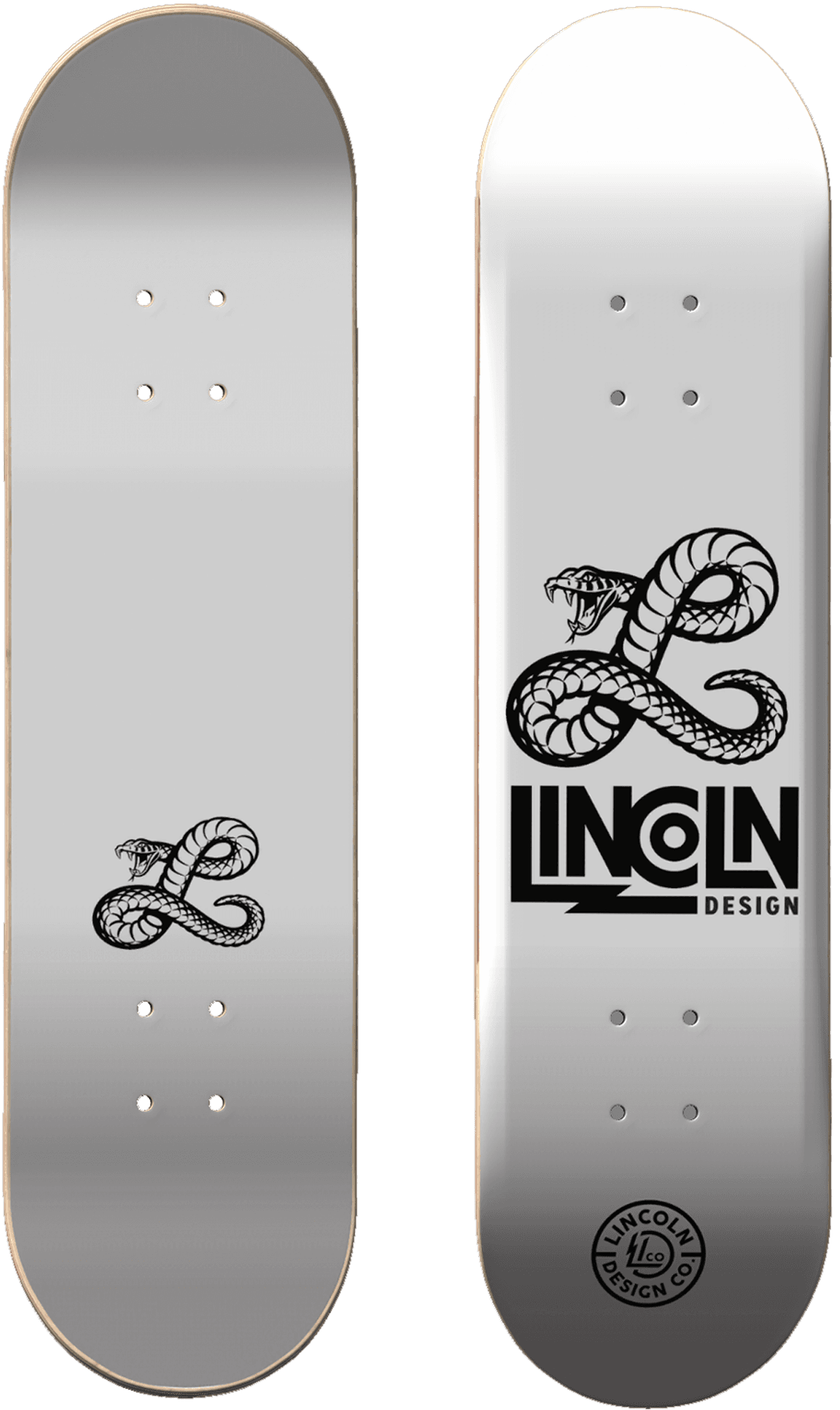 White L Snake Board image 1