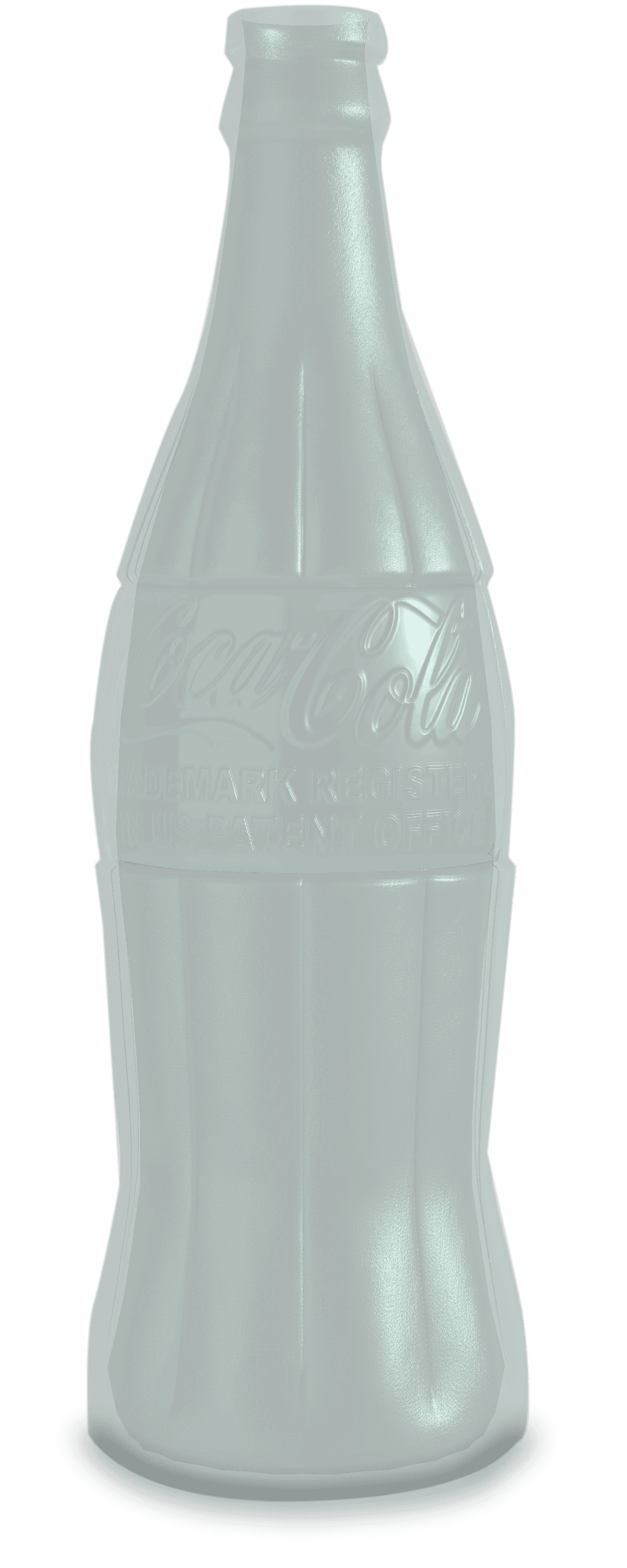 Coca-Cola – 1916 Contour Empty Bottle image 1