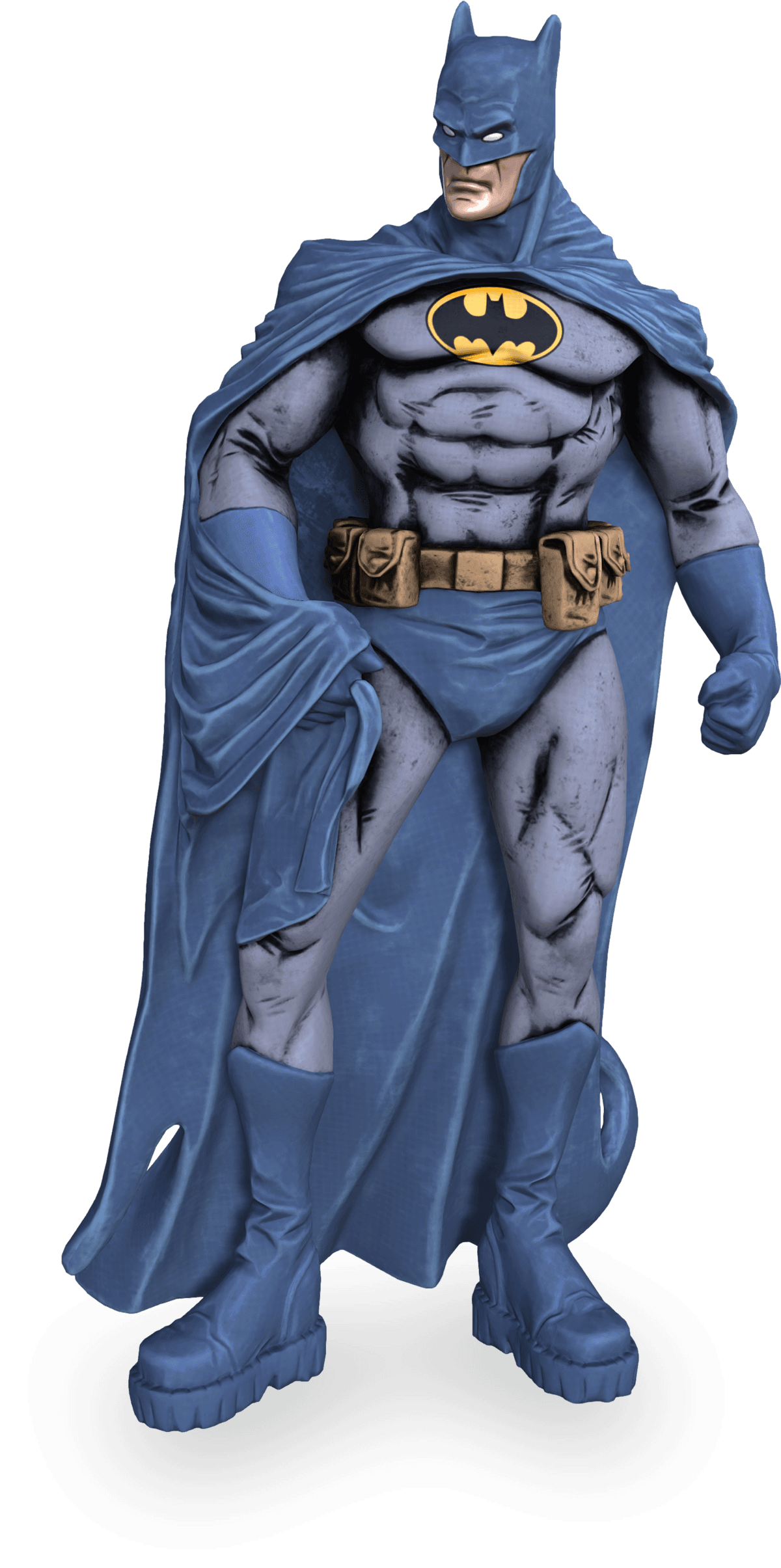 #01 Eduardo Risso Batman - Blue & Yellow Variant image 1