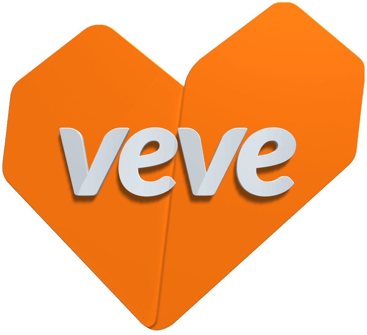 VeVe Heart Logo - Orange image 1