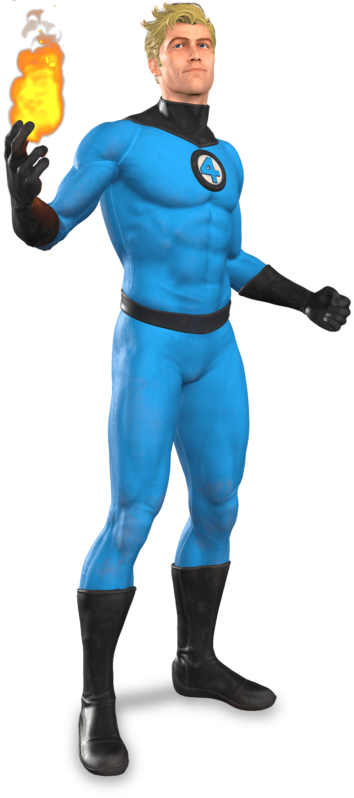 Johnny Storm - Classic Blue