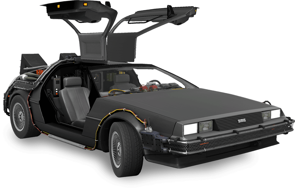 1:6 DeLorean Time Machine - Interactive image 1