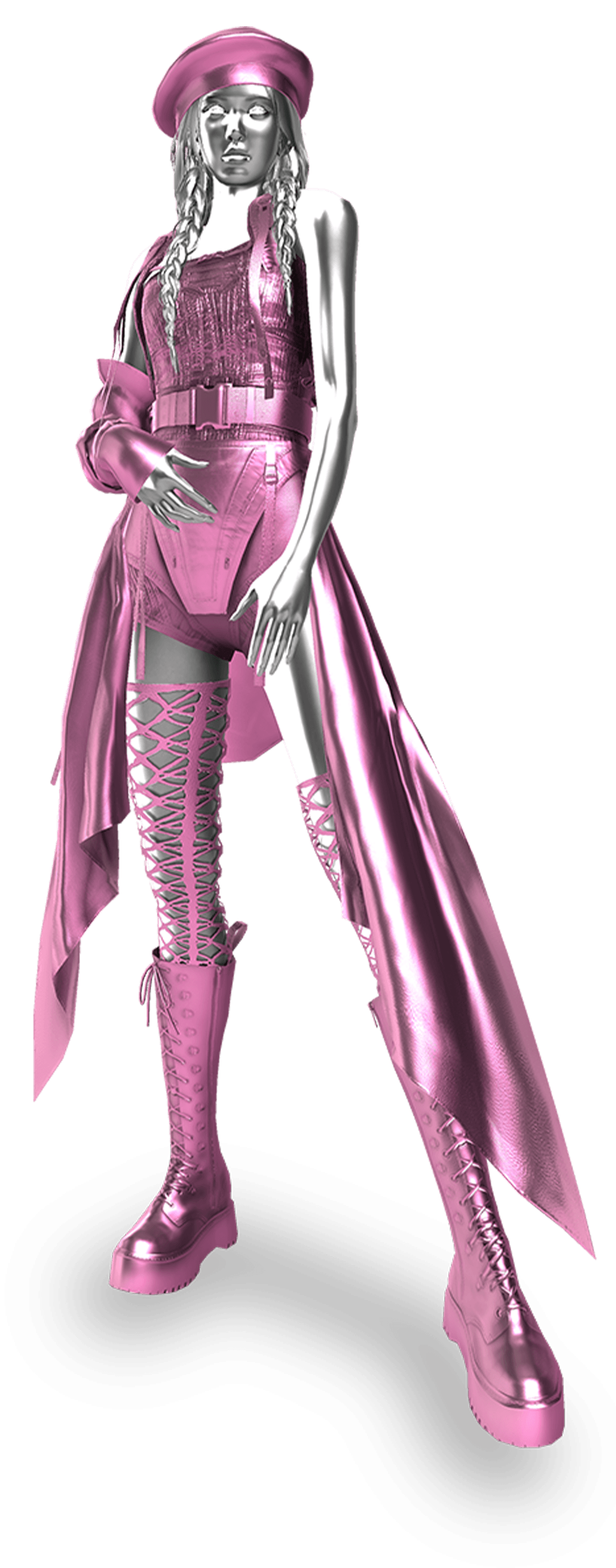 ROSÉ Pink/Silver image 1