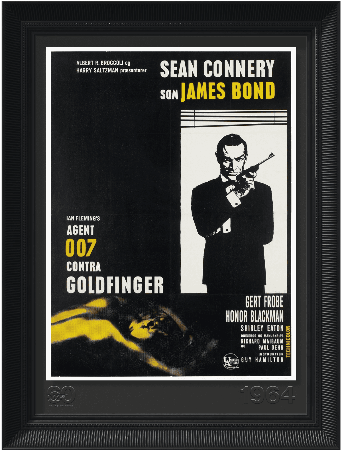 Goldfinger - Danish One Sheet Poster image 1