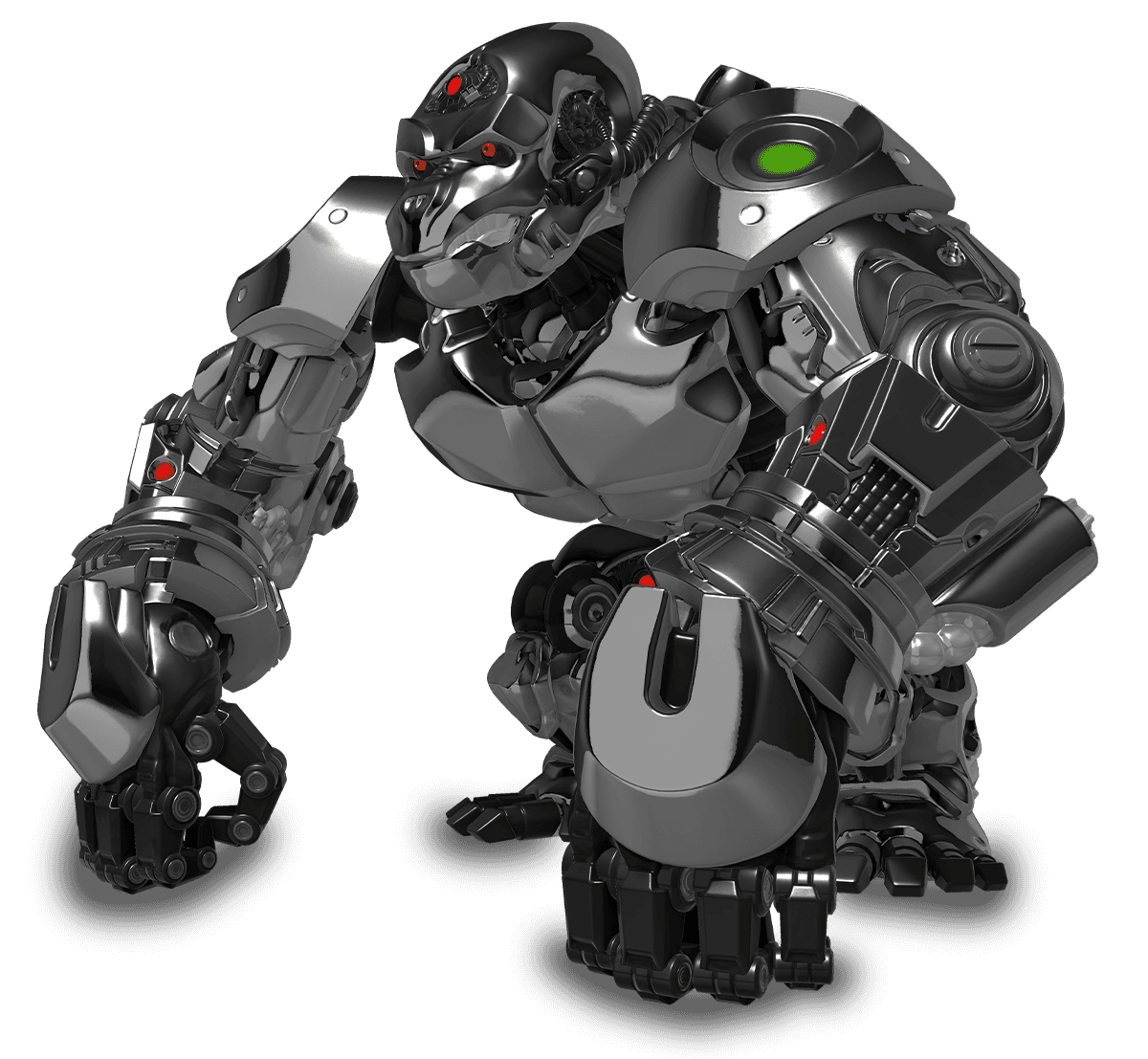 Mech Bobo - Silver image 5