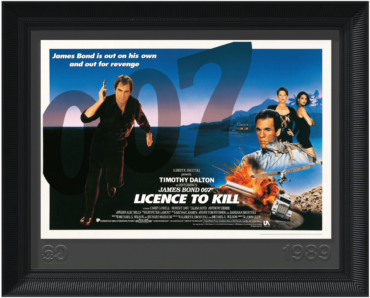 Licence To Kill - UK quad image 1