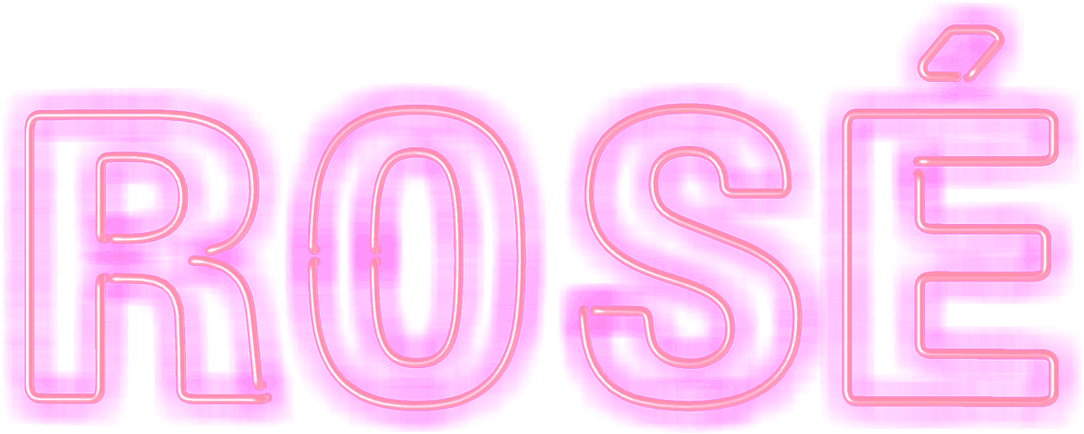 BLACKPINK NEON LIGHT - ROSÉ image 1