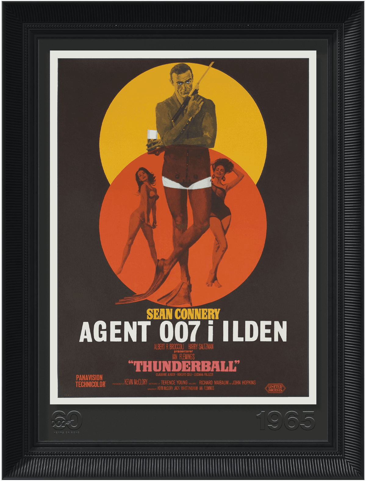 Thunderball - Danish One Sheet Poster image 1