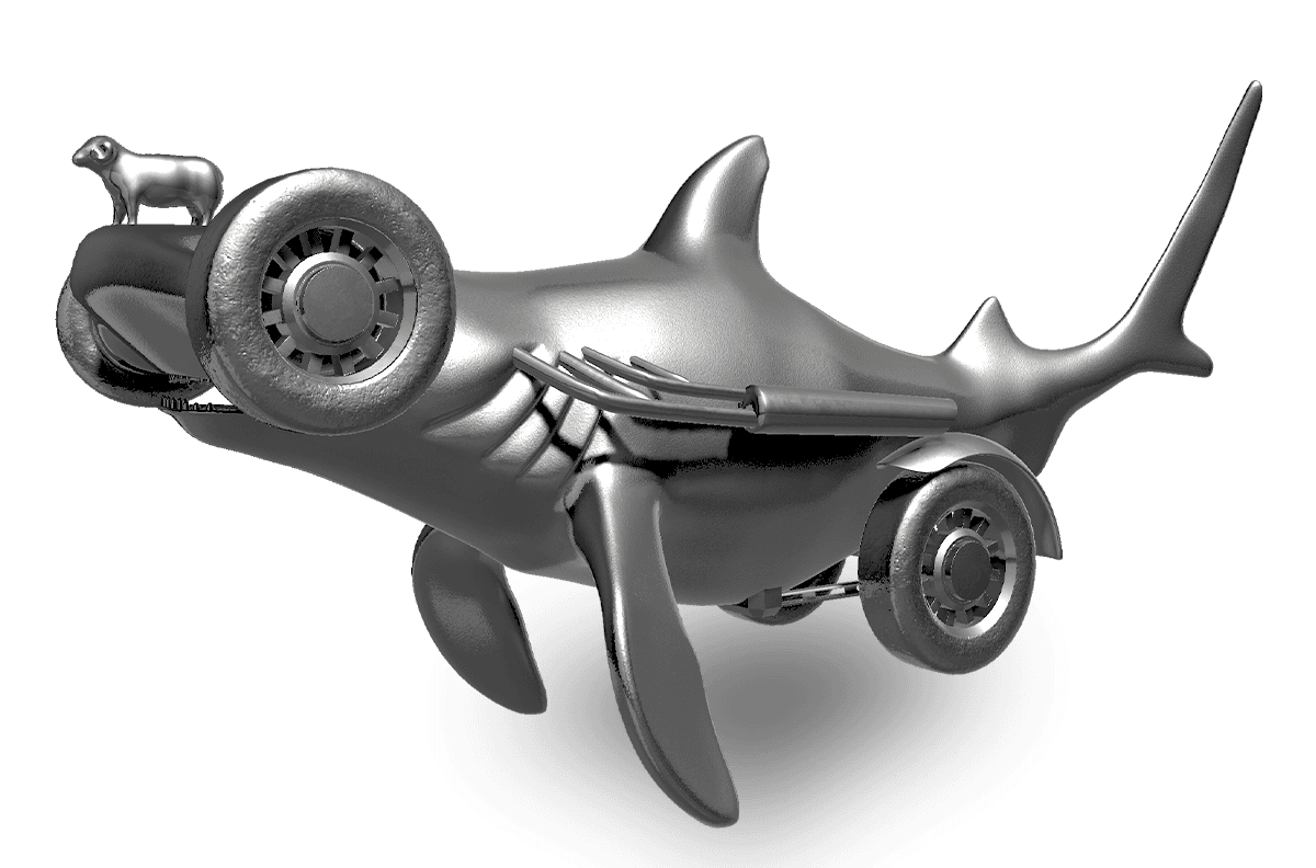 Hammerhead Shark Car image 1