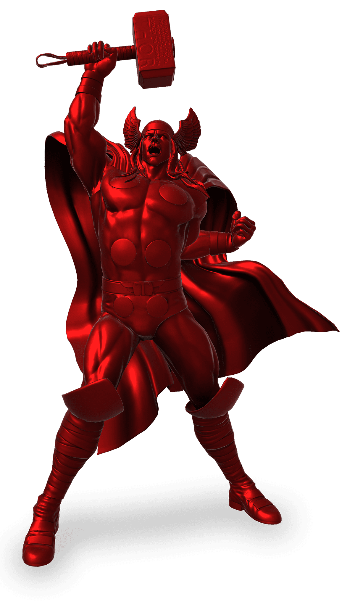 Thor - Marvel Metallic Red image 1
