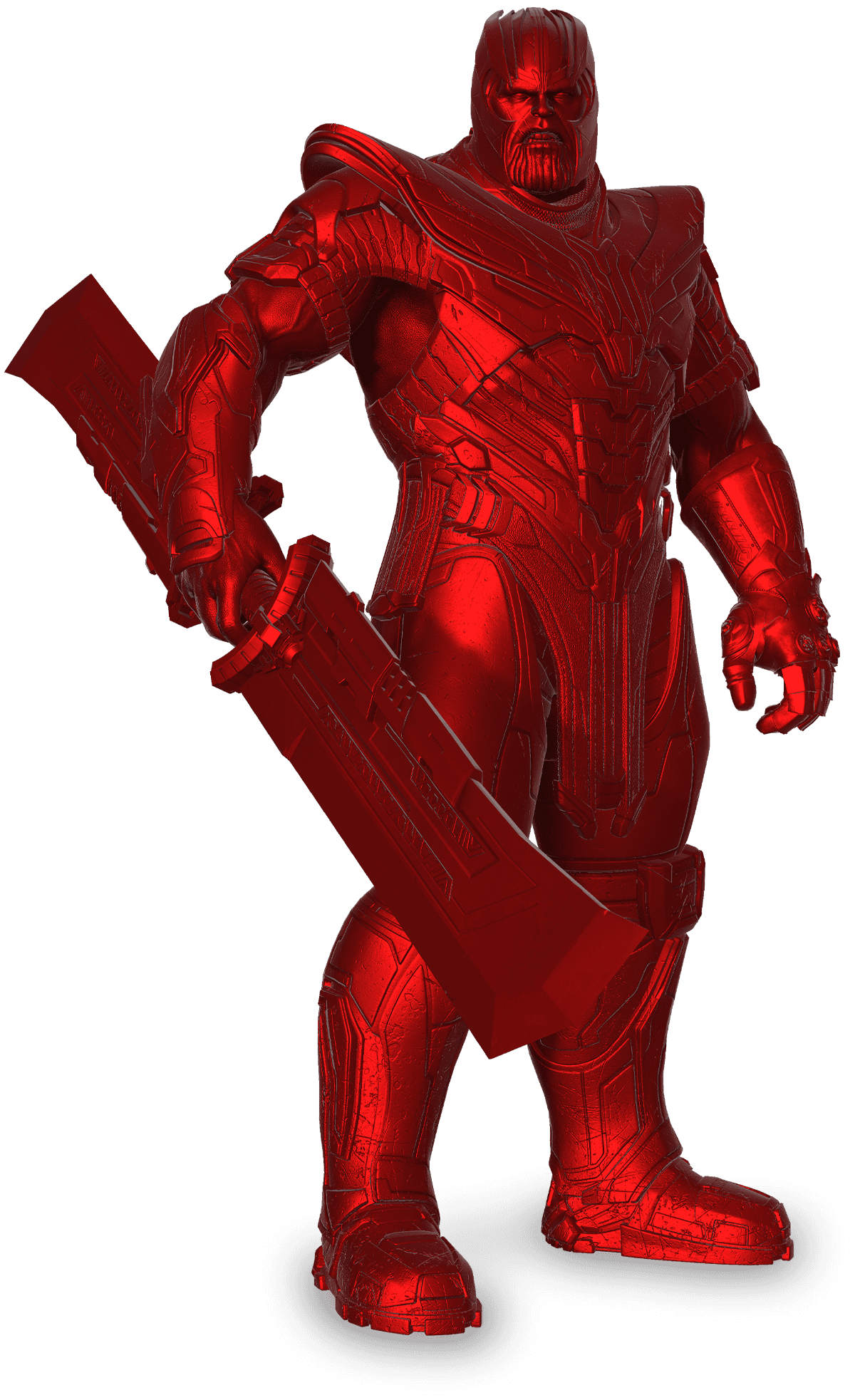 Thanos - Marvel Metallic Red image 1