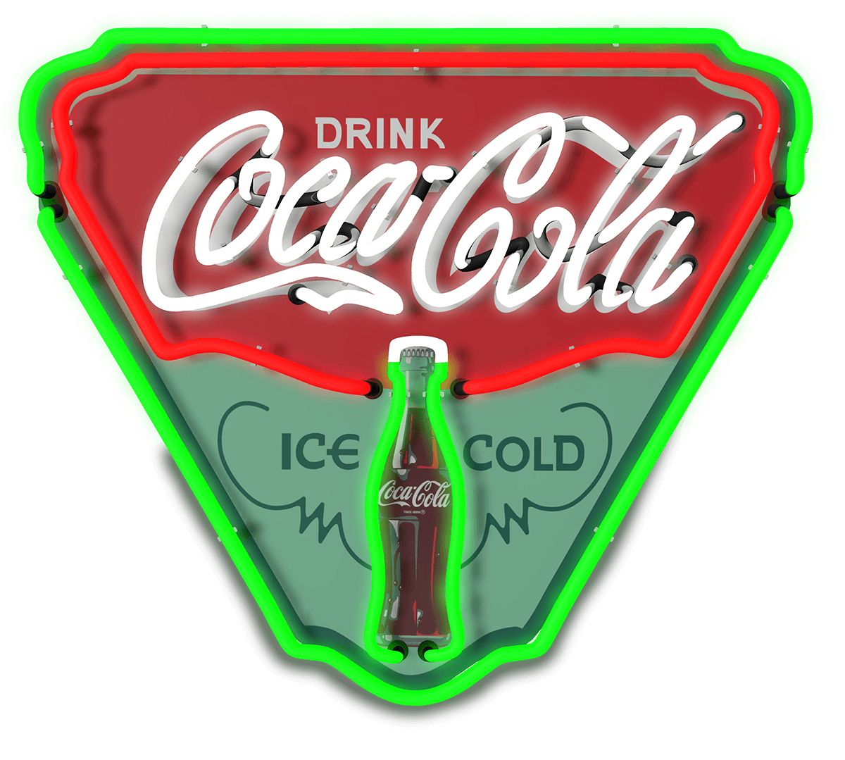 Coca-Cola Neon Sign - Ice Cold Refreshment