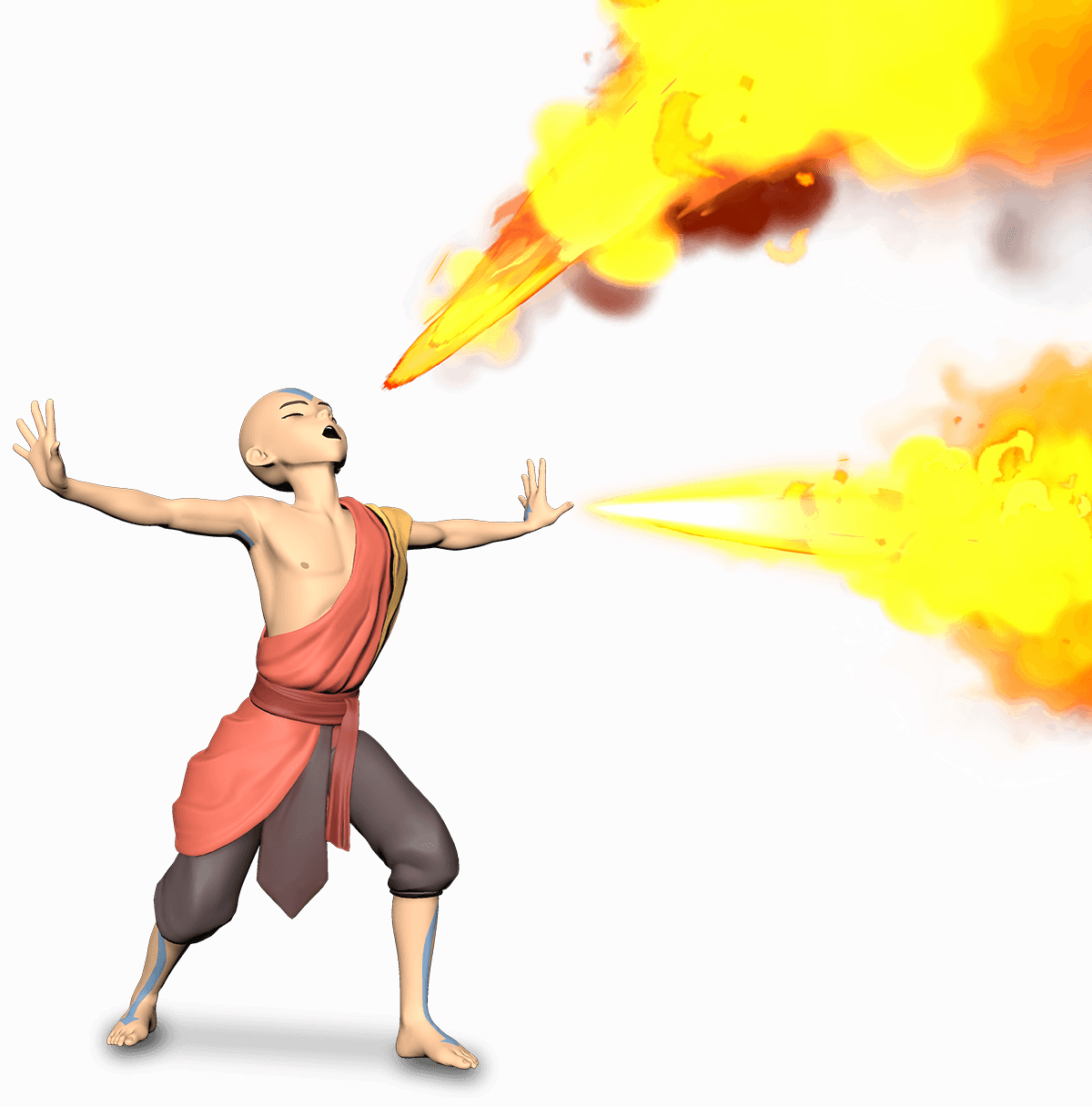 Aang - Firebender Collectible