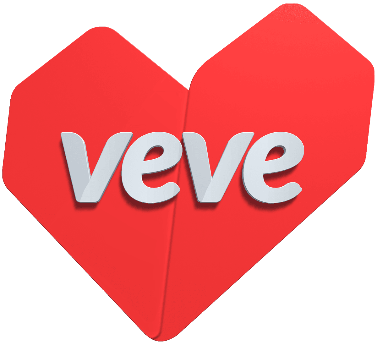 VeVe Heart Logo - Red