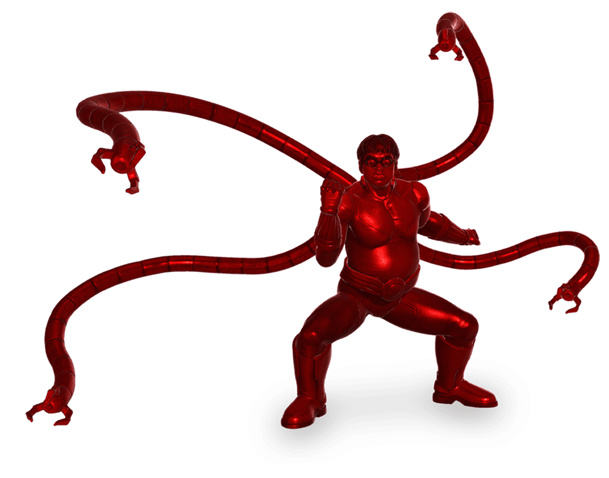 Doc Ock - Marvel Metallic Red image 1