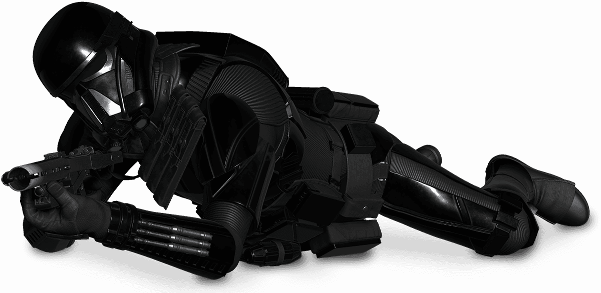 Death Trooper E-11D - Prone