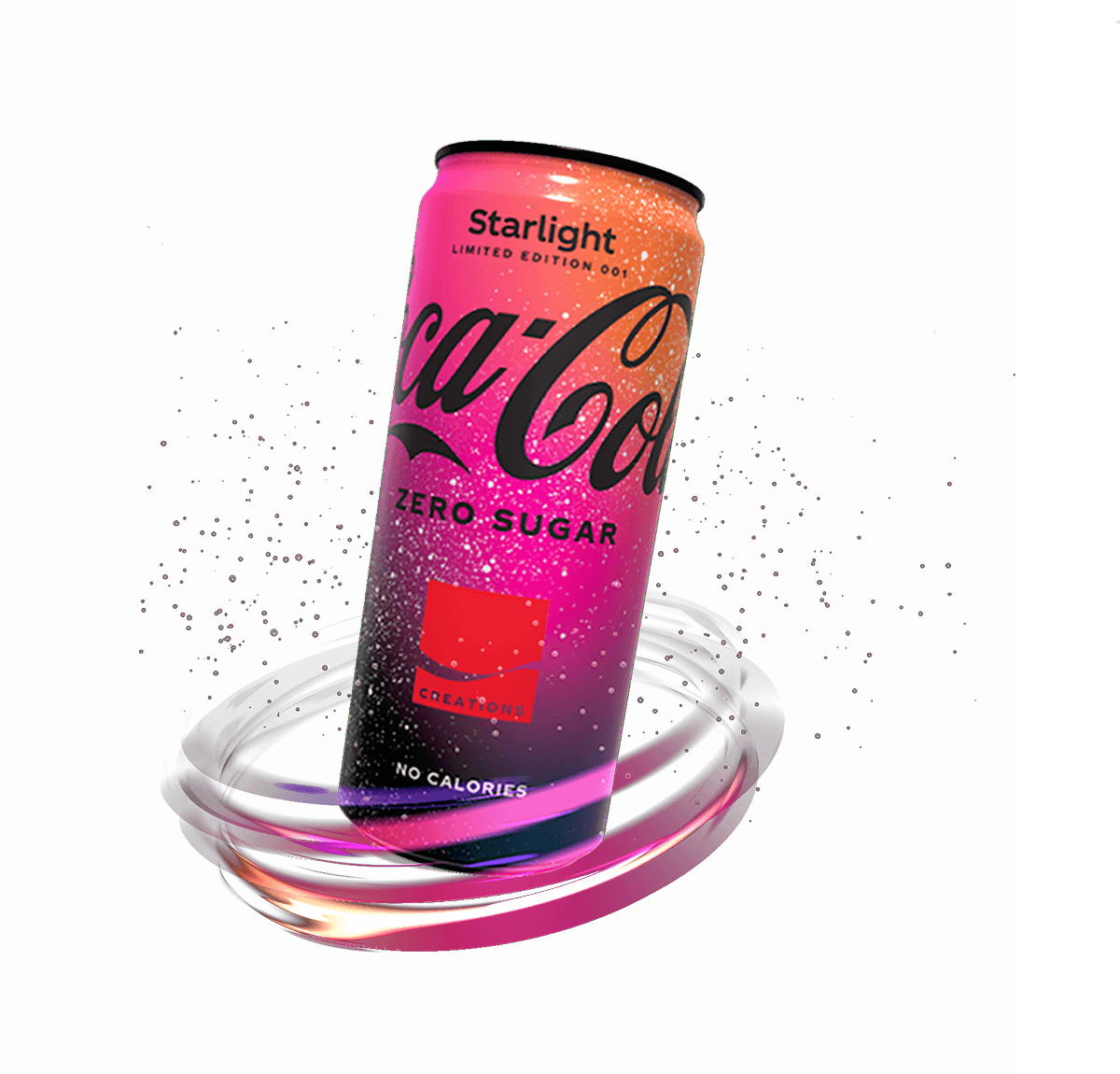 Coca-Cola Starlight Can image 1
