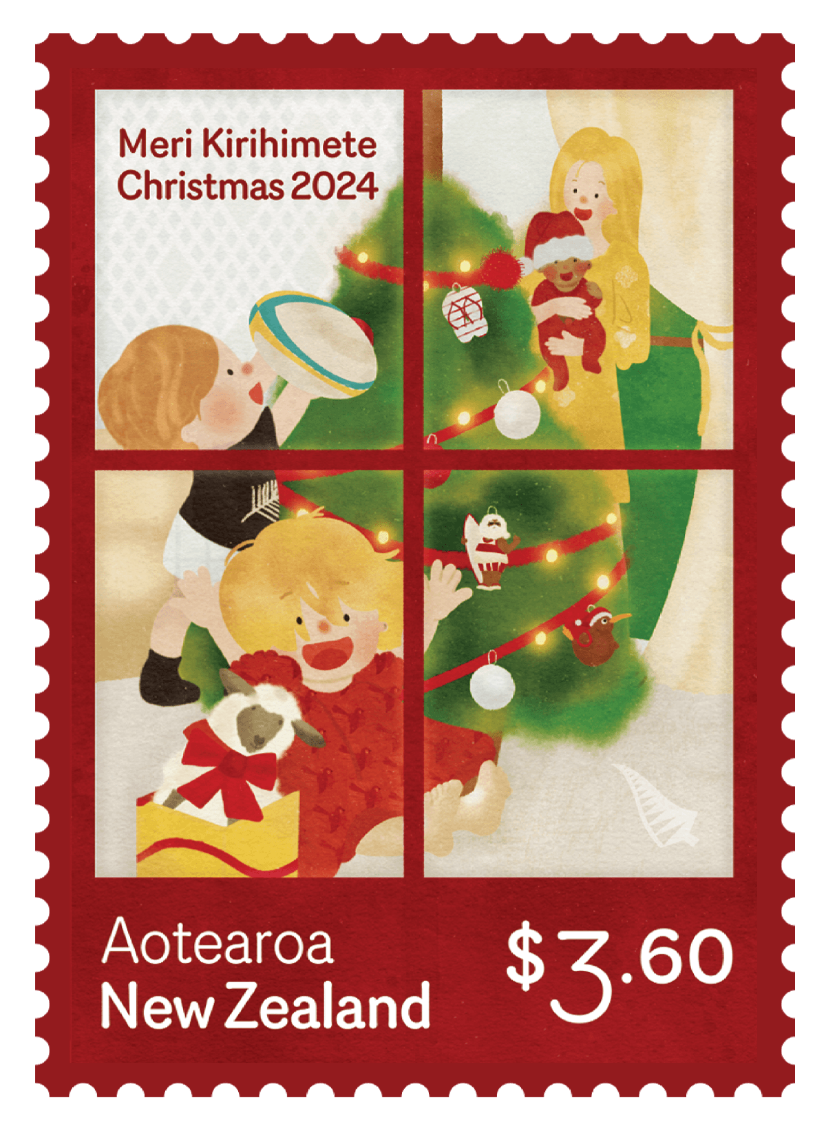 $3.60 Presents Stamp image 1
