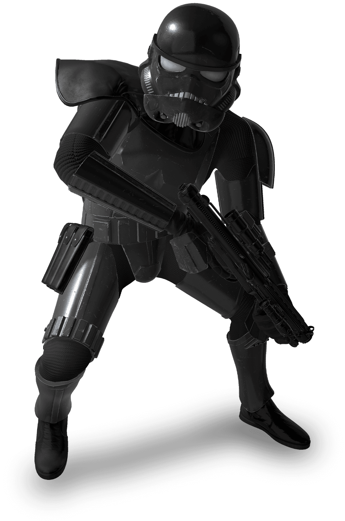 Shadow Trooper - Crouching Collectible