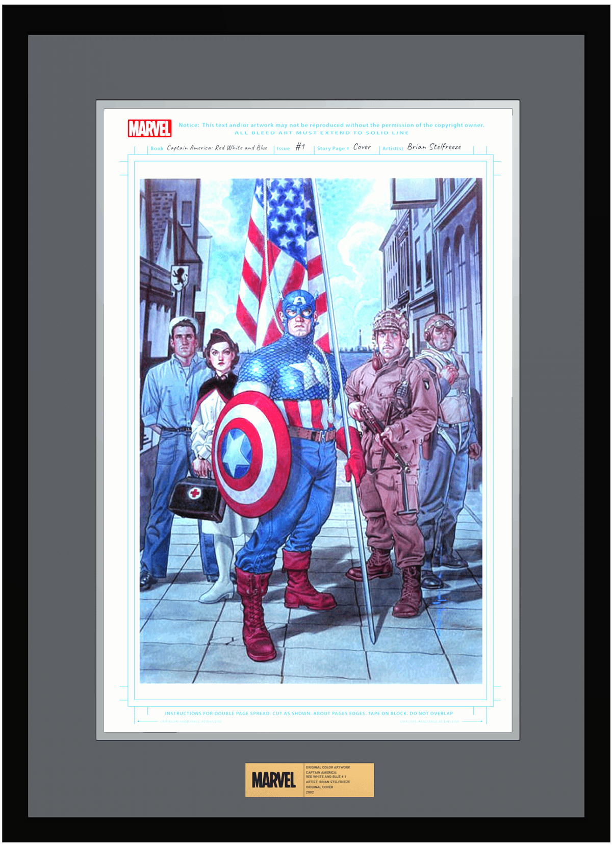 Captain America: Red White and Blue #1 image 1