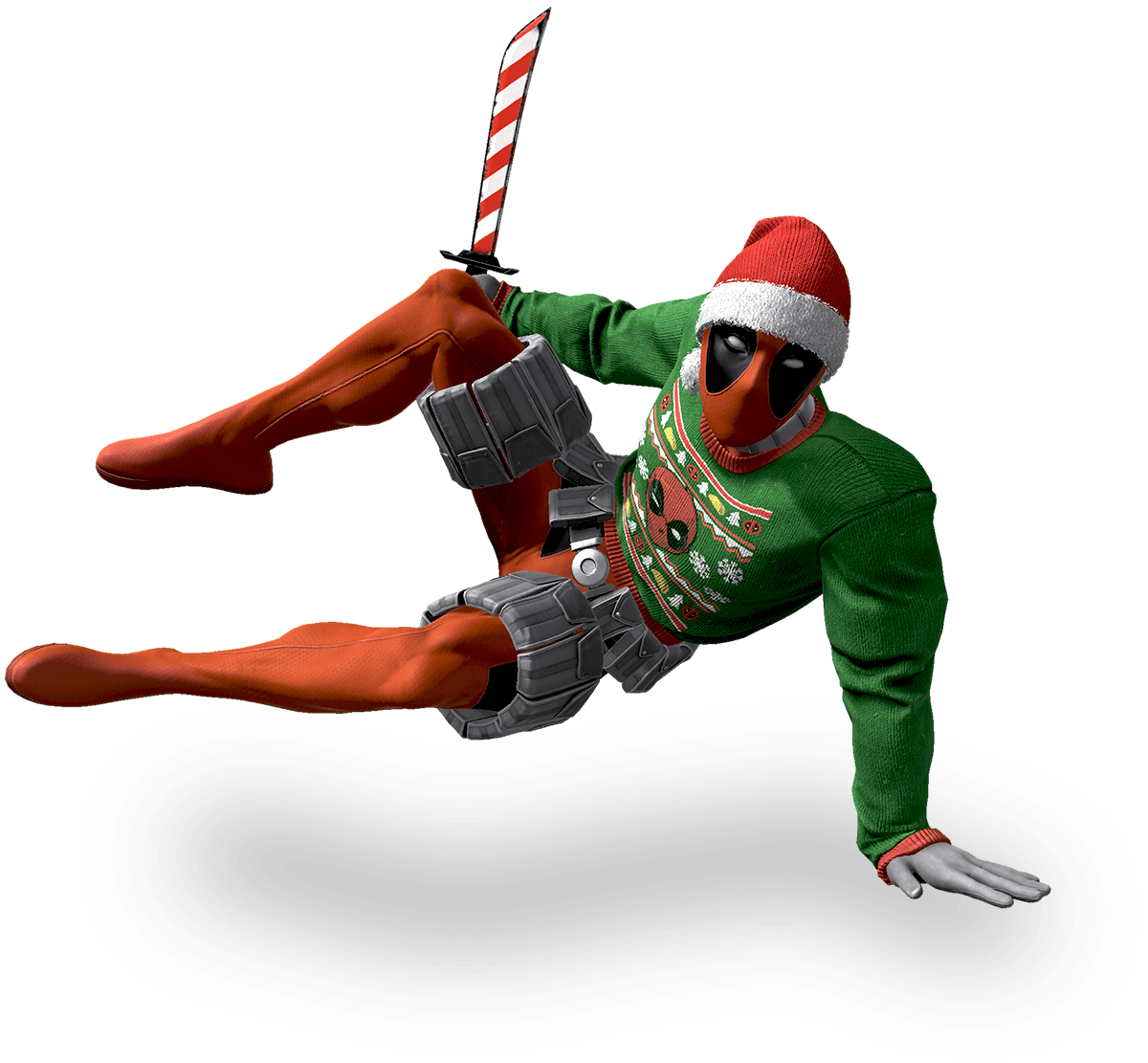 Deadpool – Candy Cane Combat image 1