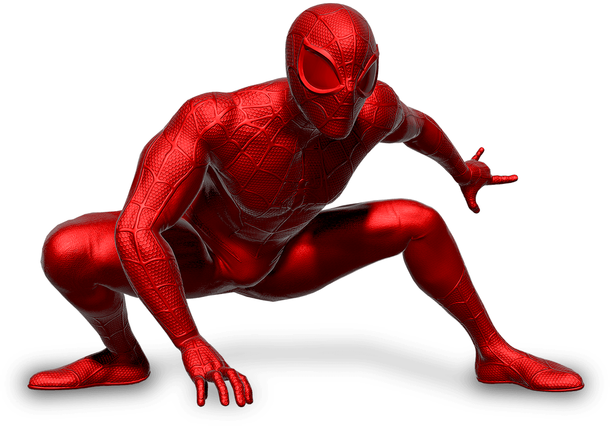 Spider-Man - Marvel Metallic Red