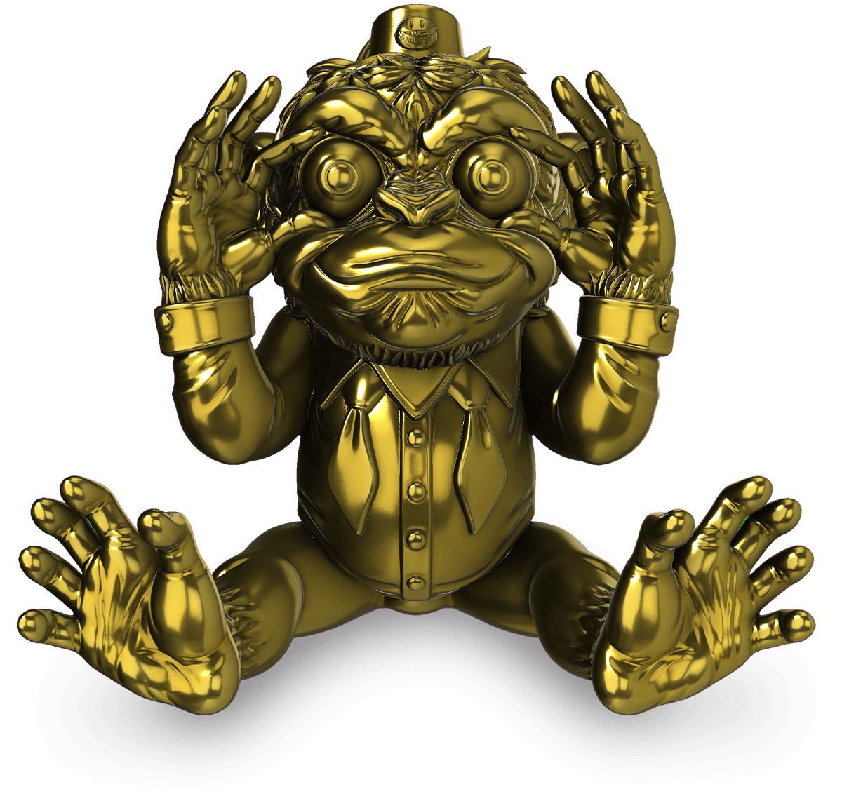 Seymour Evil Monkey - Gold