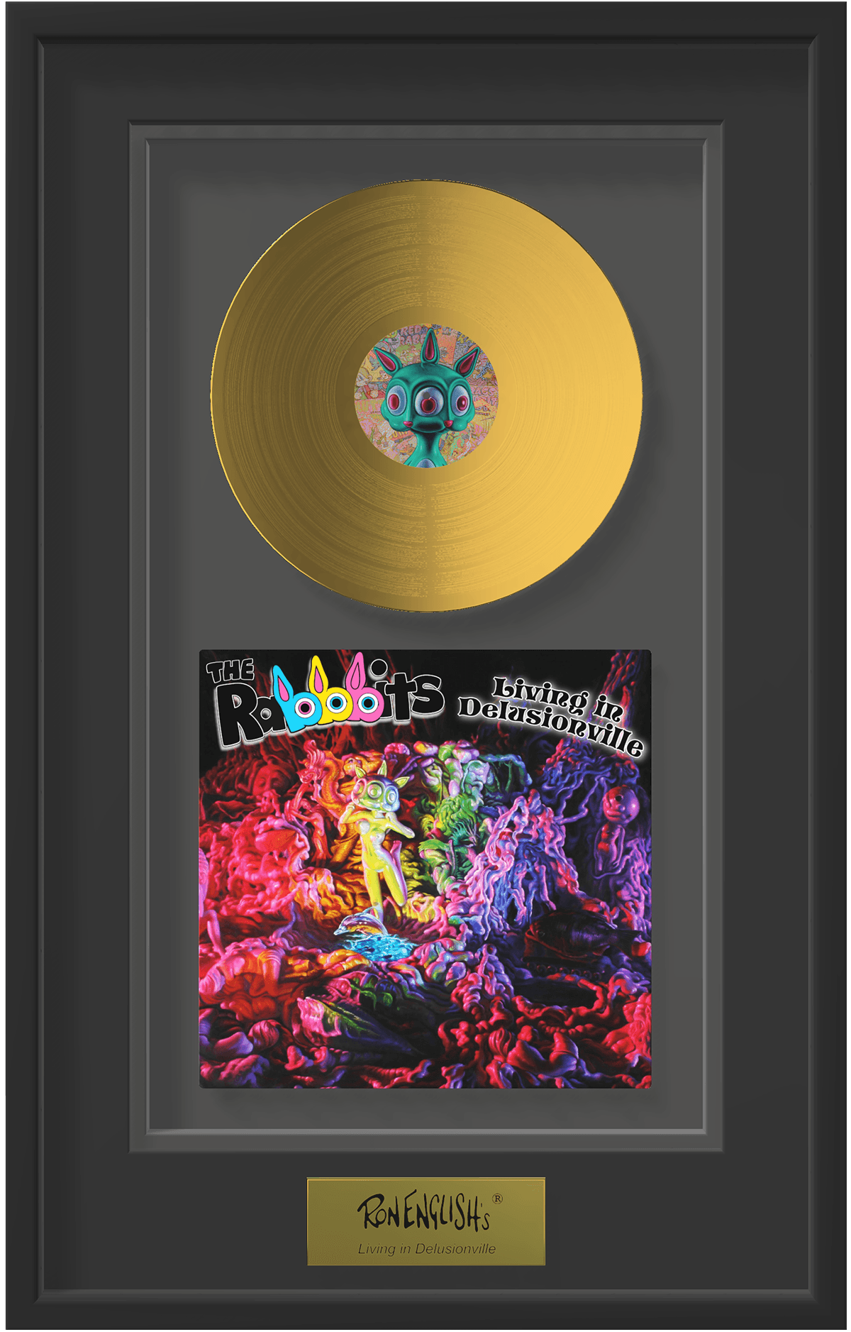 Record #1 - Living In Delusionville - Gold image 1