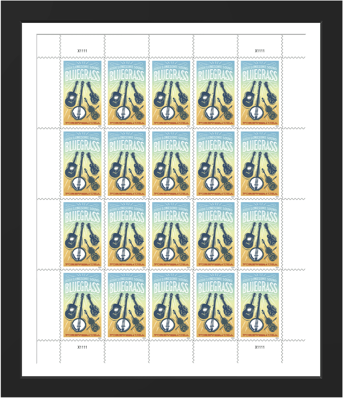 Bluegrass - Pane of 20