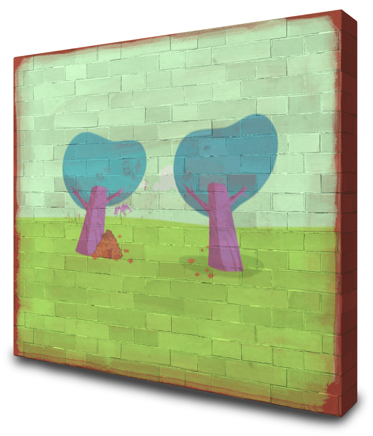 Chip Off the 'Ol Block Mural image 1