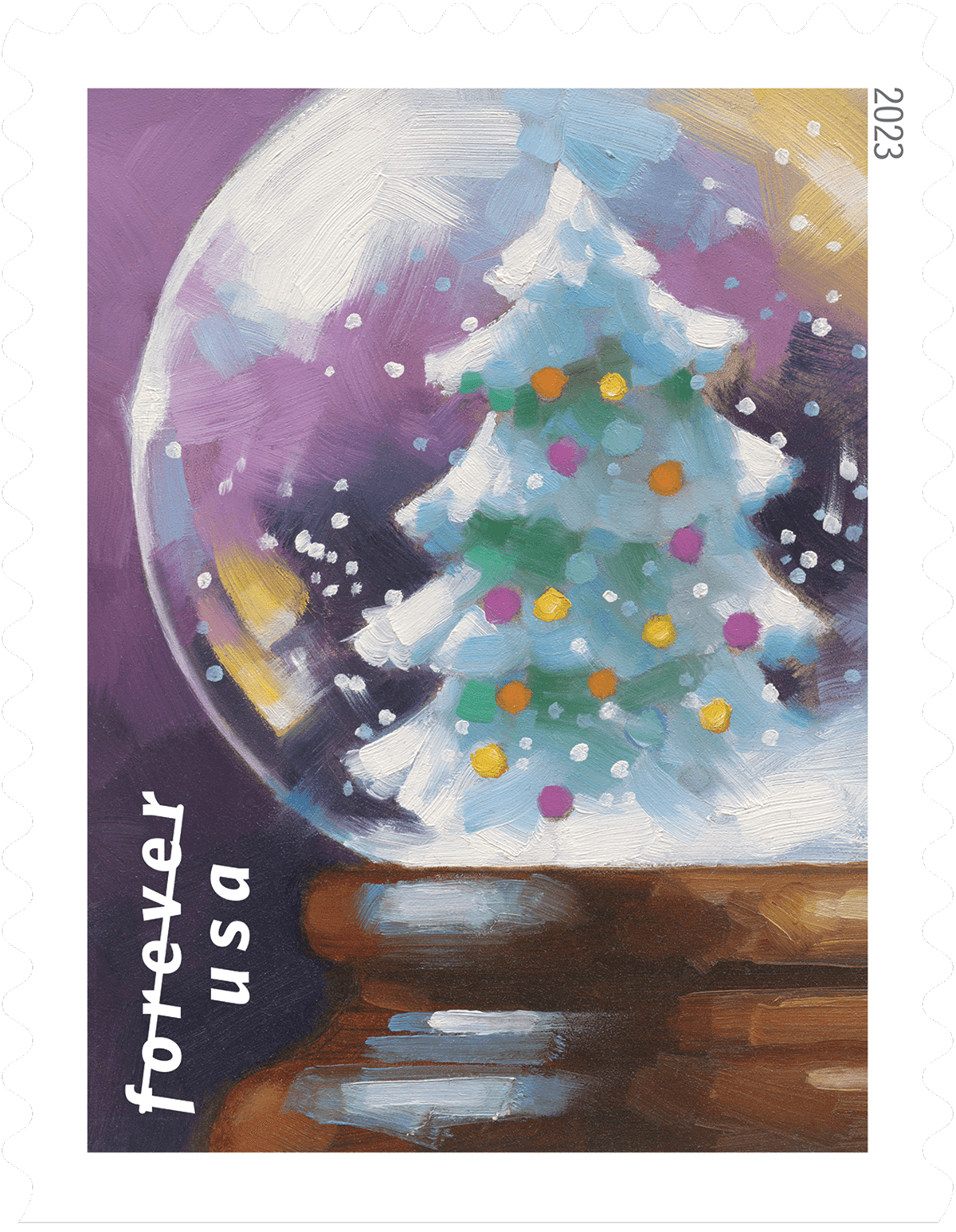 Snow Globes - Christmas tree image 1