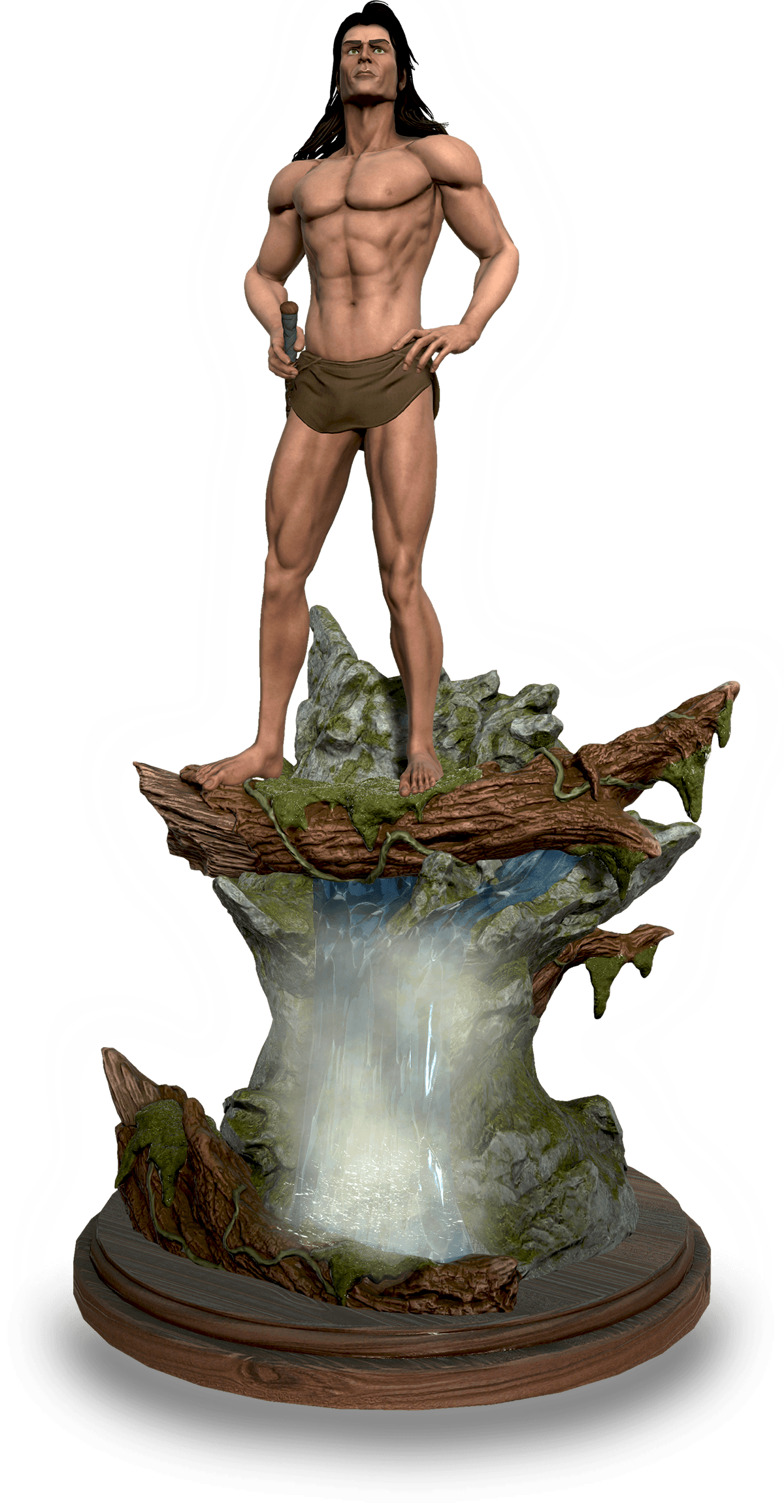 Tarzan Yell® Animated Statue