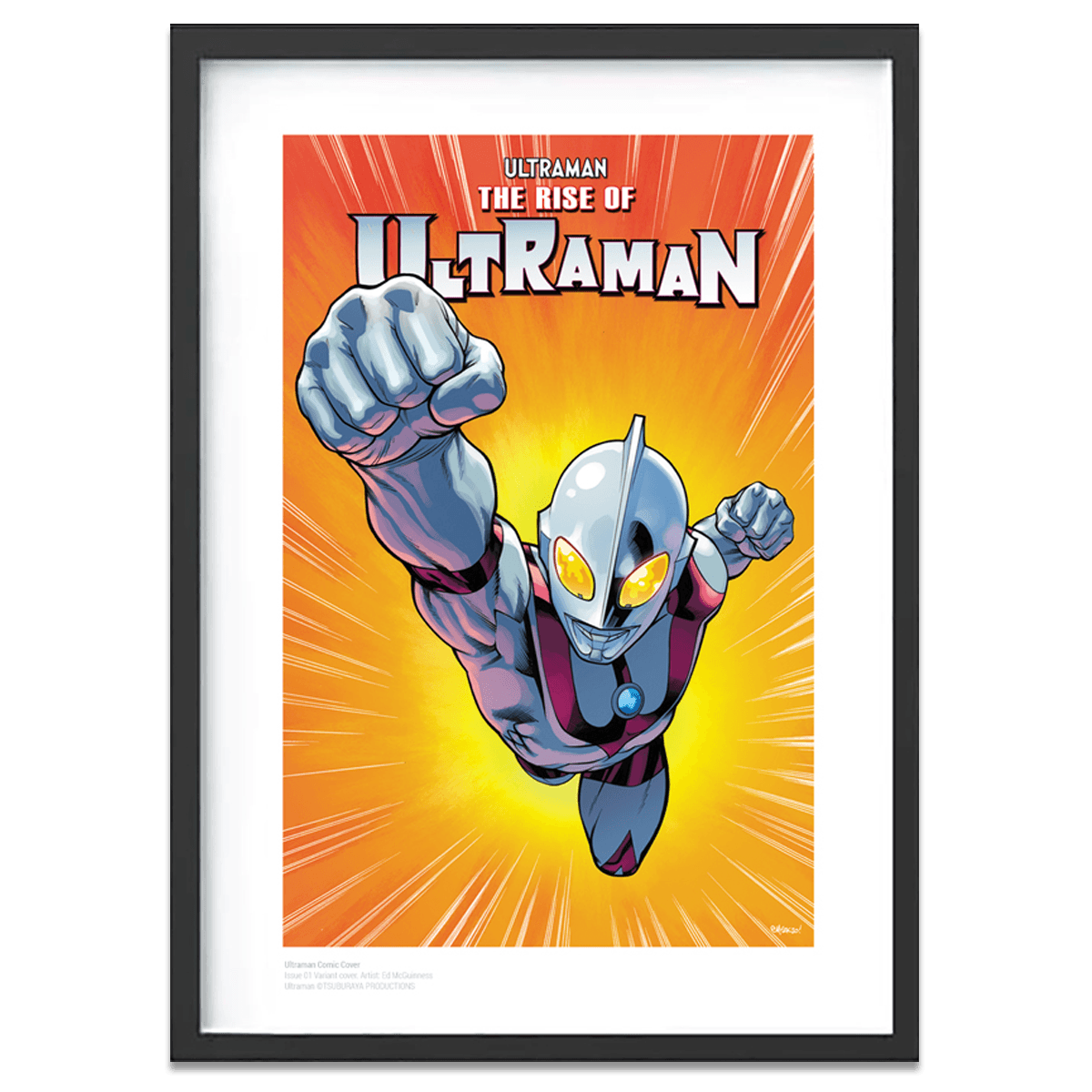 The Rise of Ultraman #1 - Ed McGuinness image 1