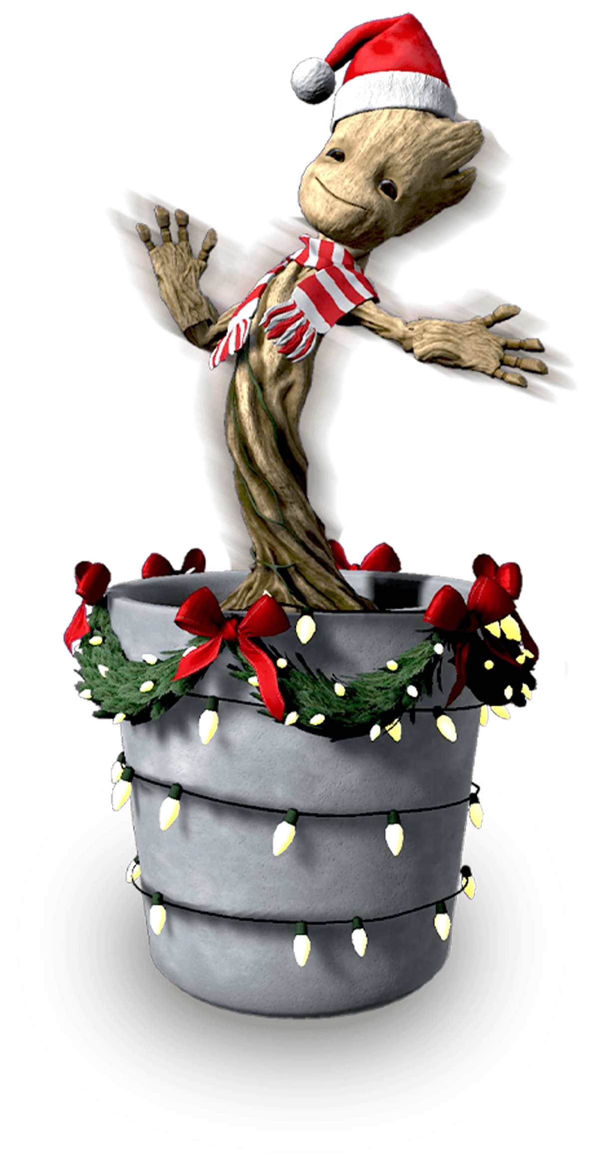 Holiday Groot – Ultimate Animated image 1