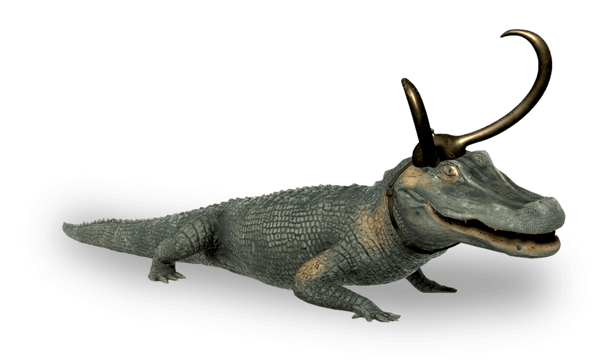 Alligator Loki - Animated image 1