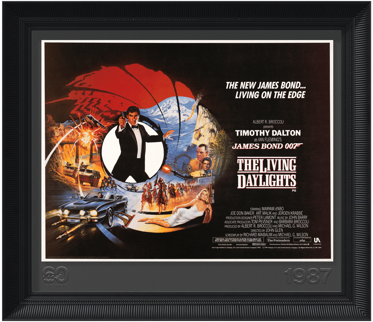 The Living Daylights - UK quad image 1