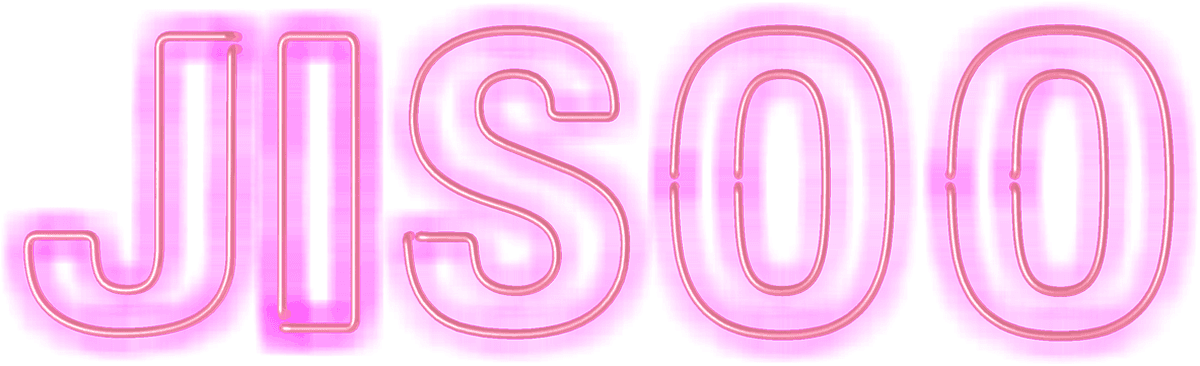 BLACKPINK NEON LIGHT - JISOO image 1