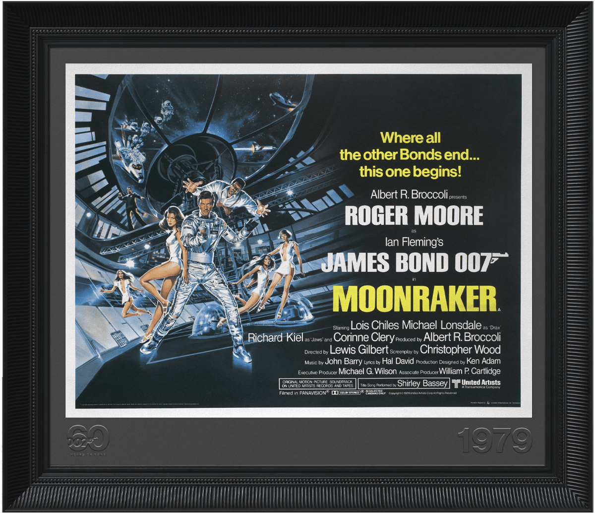Moonraker - UK Quad Poster image 1