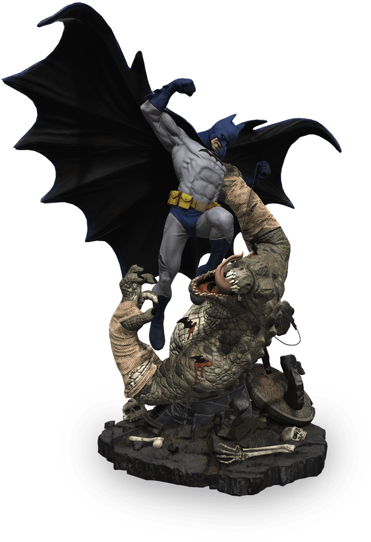 Batman vs. Killer Croc image 1