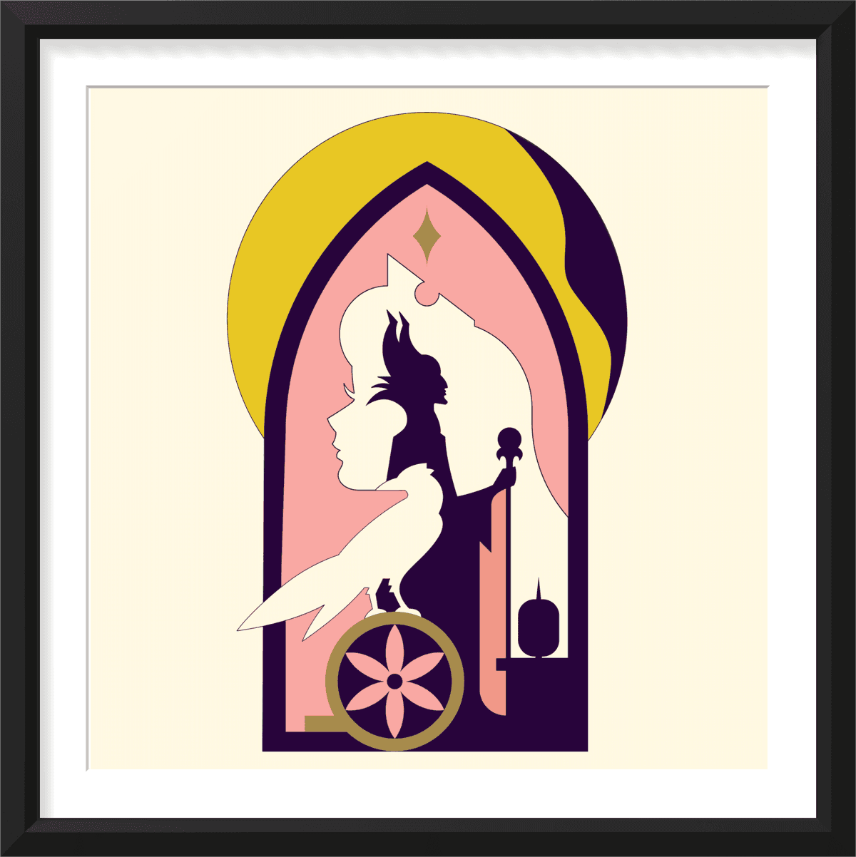 Aurora and Maleficent image 1