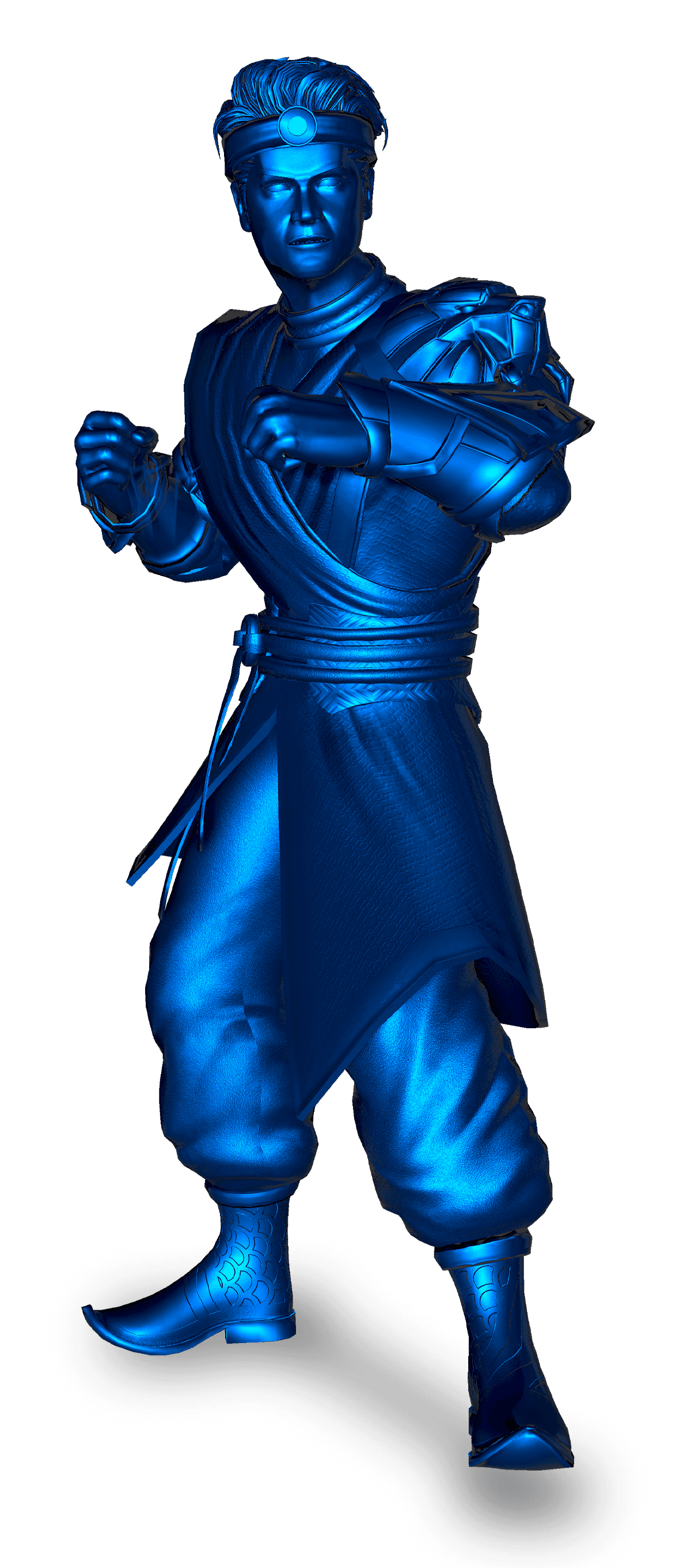 David Yu - Blue Metallic