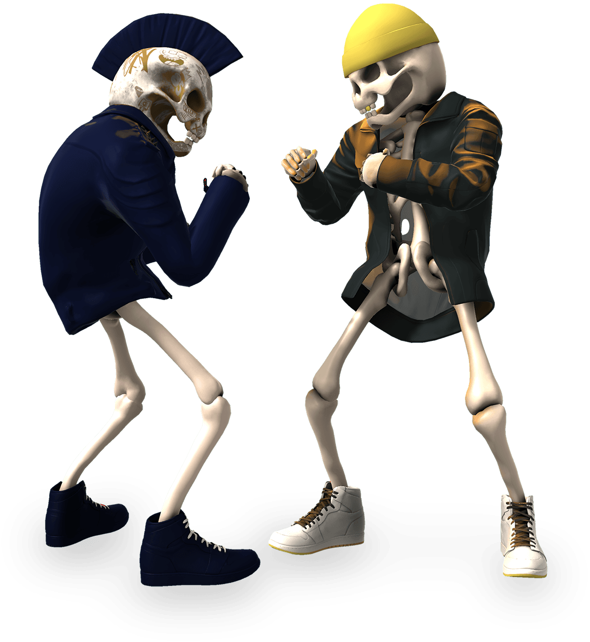 Mr. BONES - Boxer and Blocker - Ron the Killer
