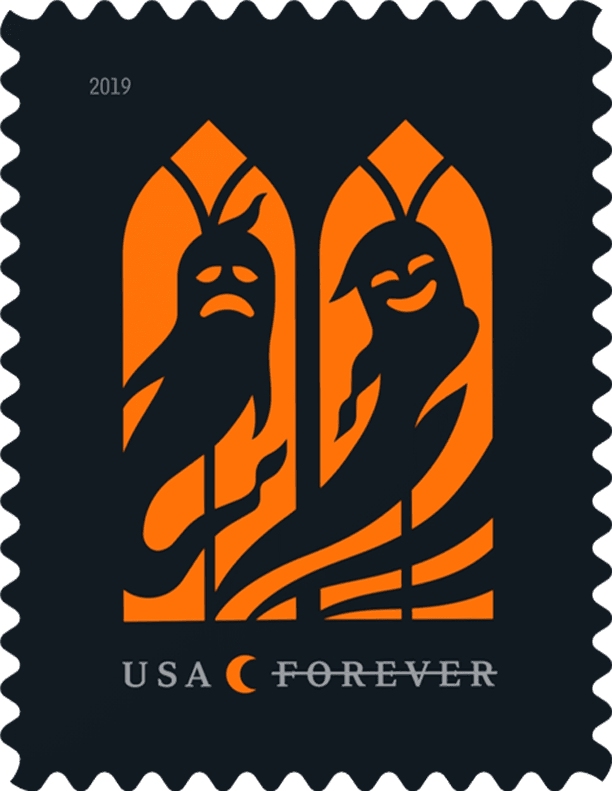 Spooky Silhouettes - Ghosts