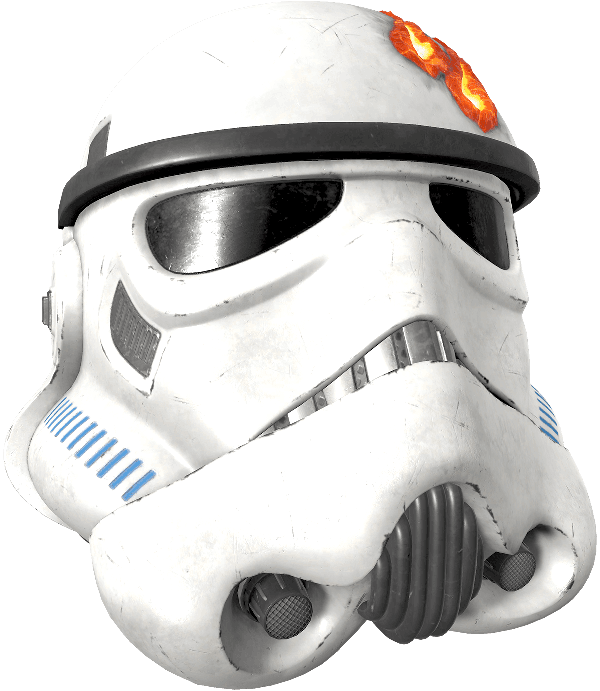 Blasted Stormtrooper Helmet image 1