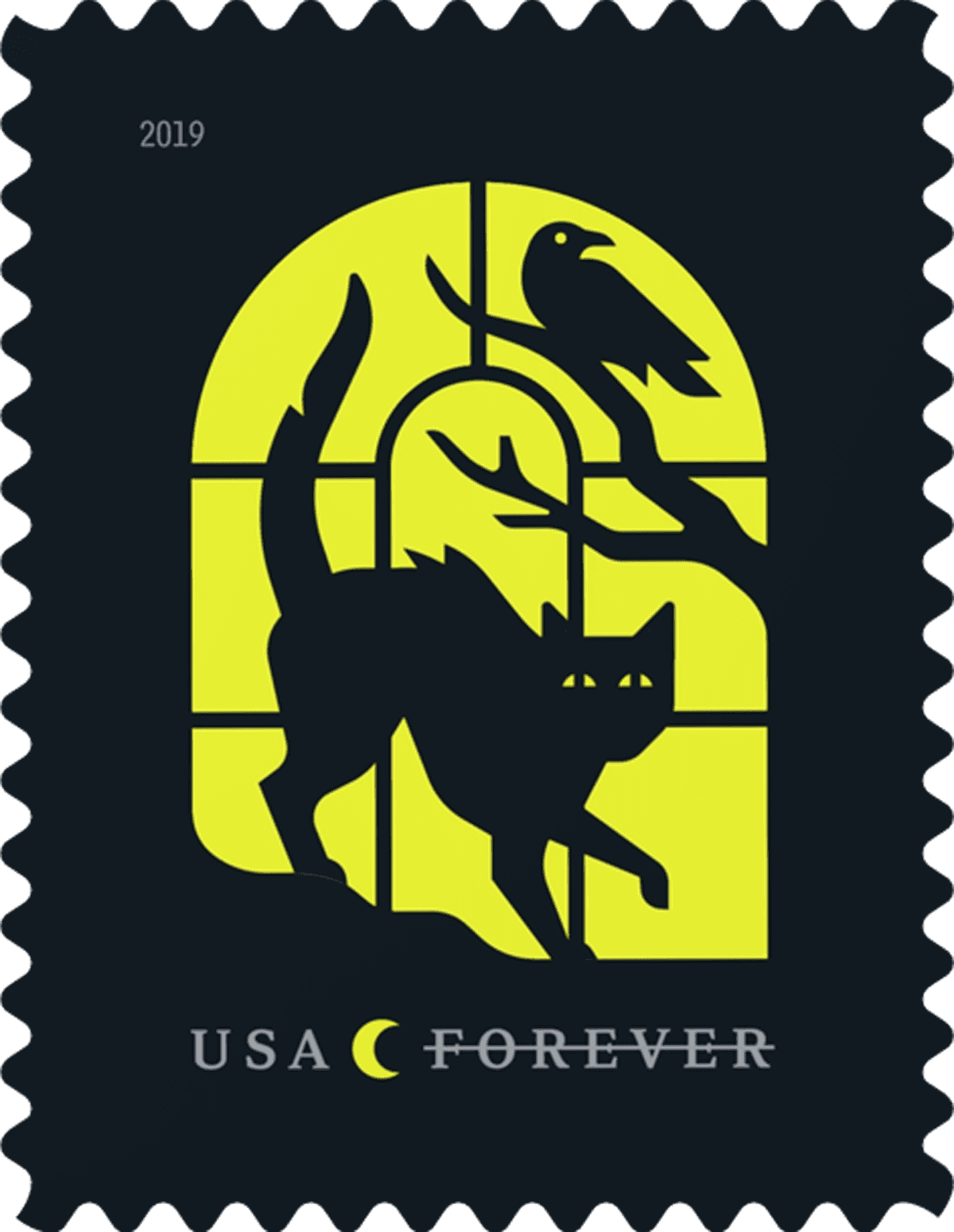Spooky Silhouettes - Black Cat image 1