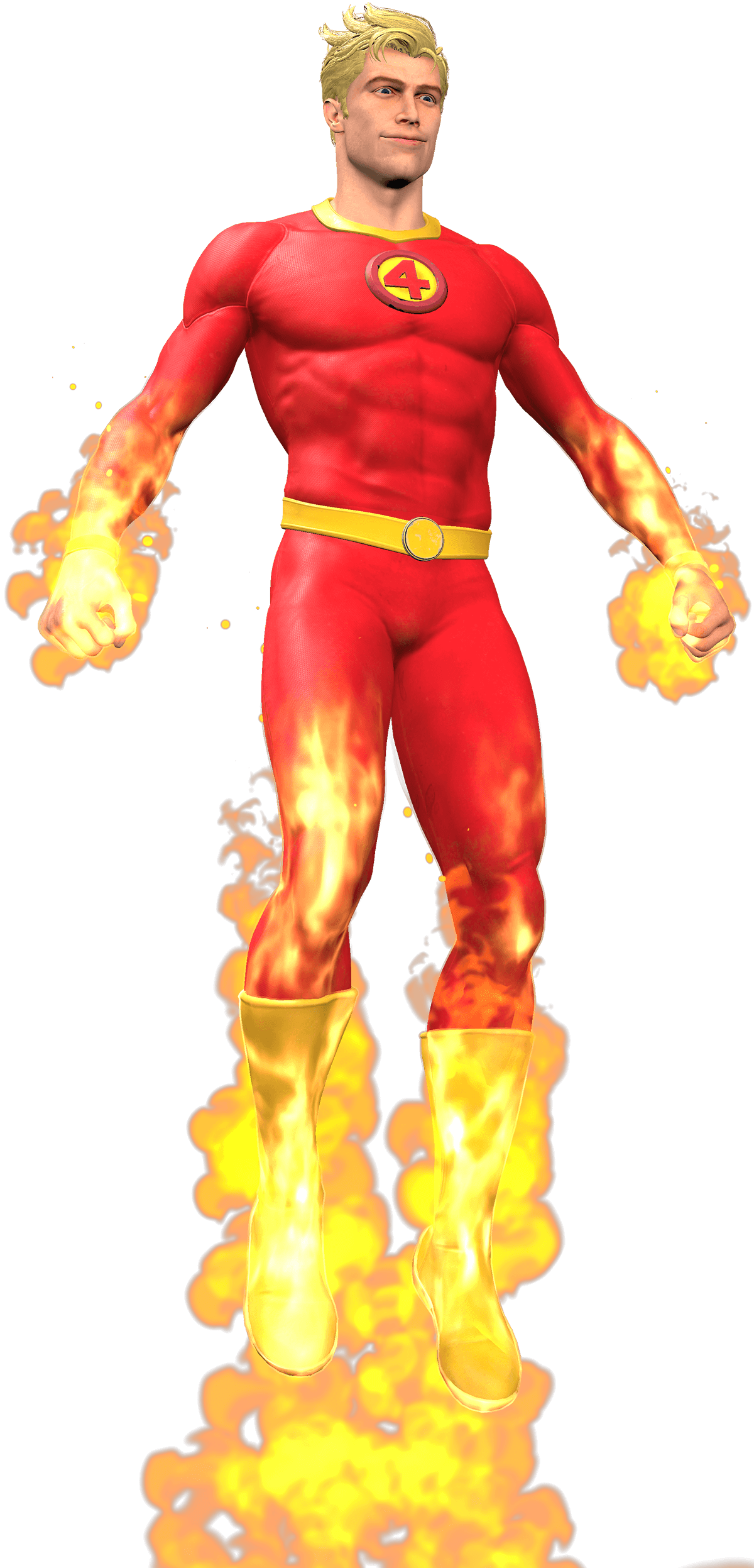 Johnny Storm - Red Suit Era image 1