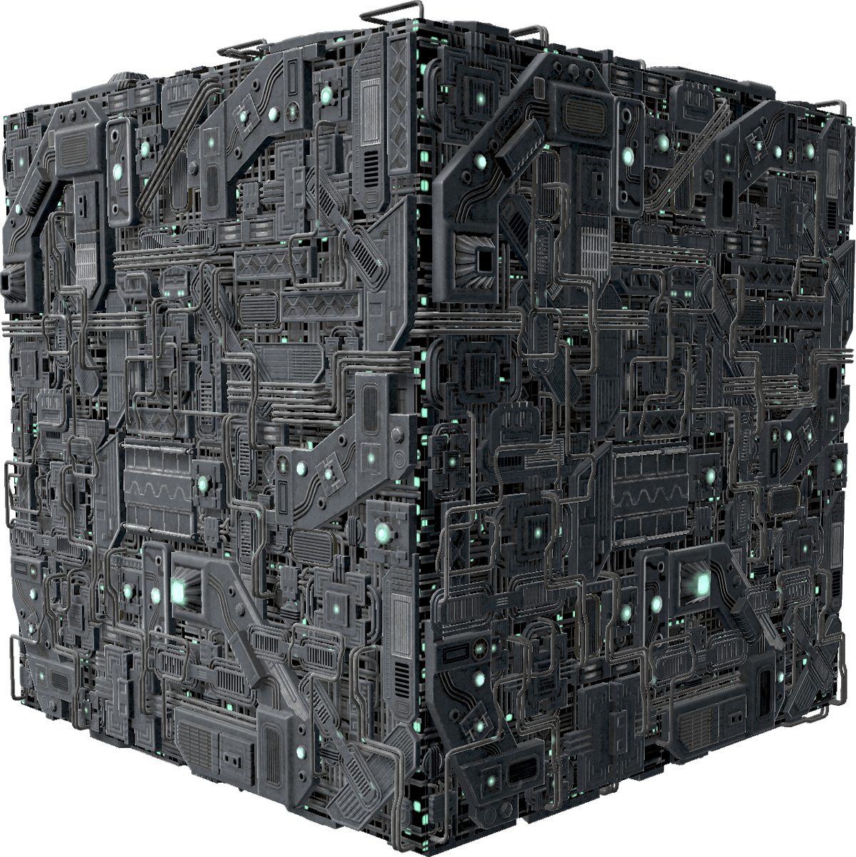 Borg Cube (1:1000) image 1