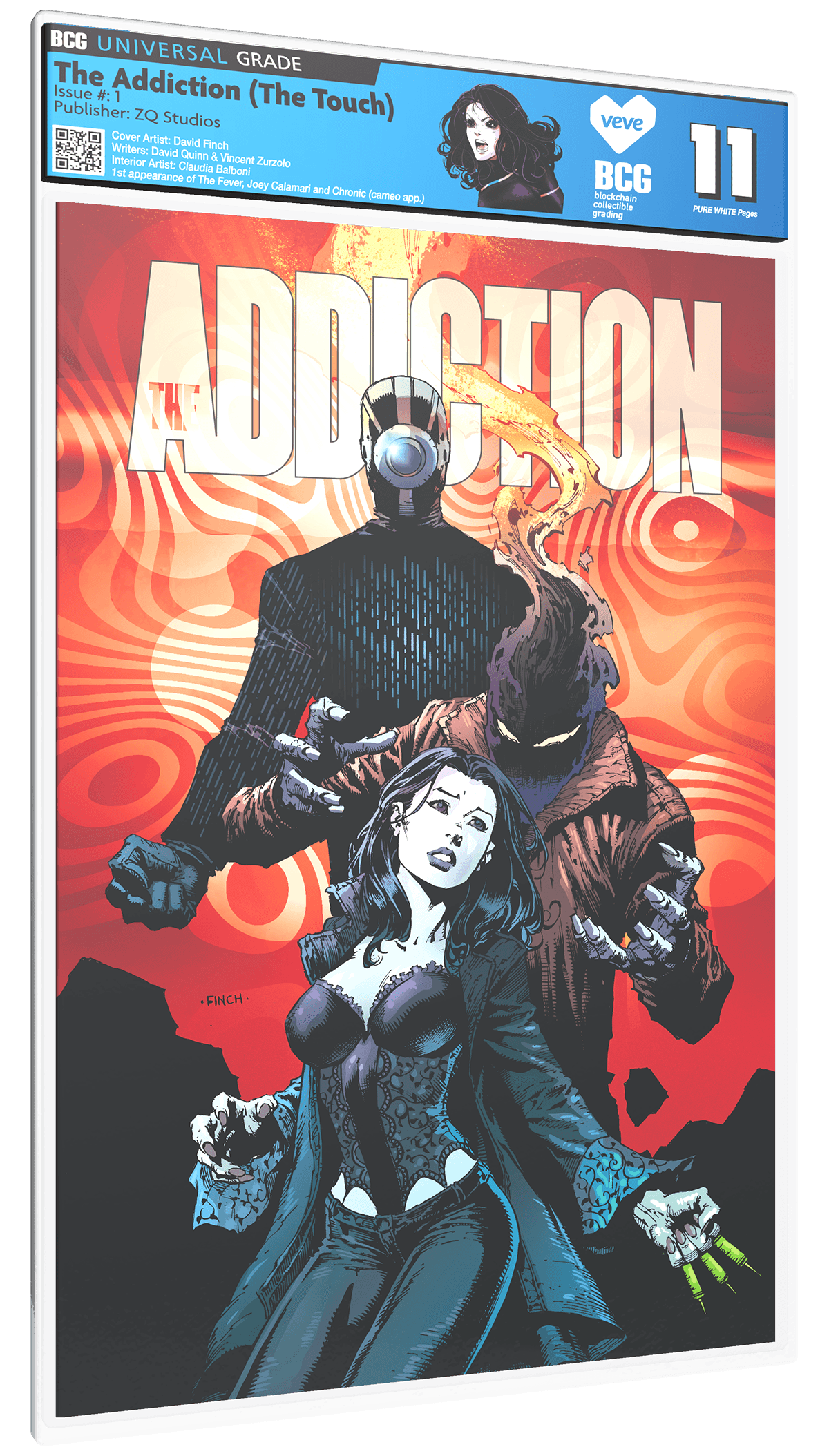 The Addiction: The Touch #1 BCG 11.0 Collectible
