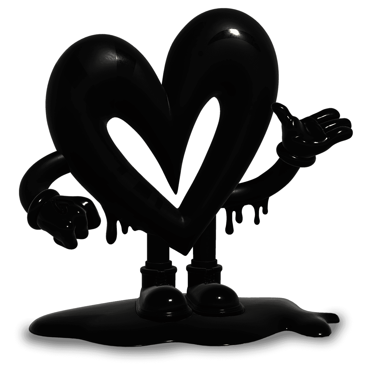 Jason Naylor - OPN Heart BLACKOUT image 1