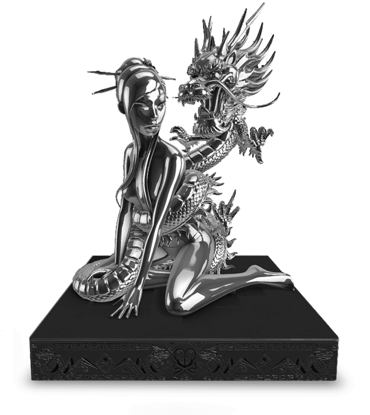 Dragon Girl - Silver image 1